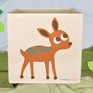 Animal Elegant Deer Canvas Storage Box