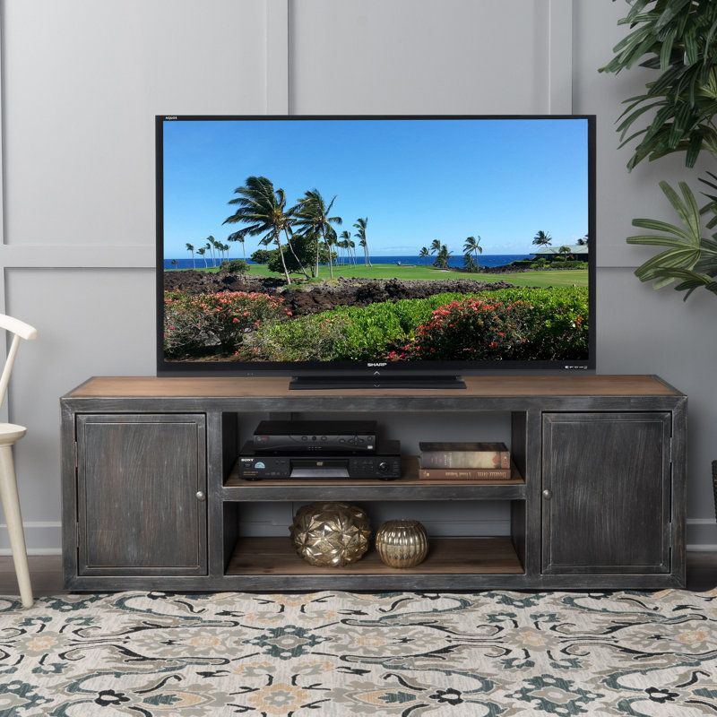 Laurel Foundry Modern Farmhouse Raquel Solid Wood Tv Stand For Tvs