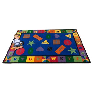 Colorful Shapes Area Rug
