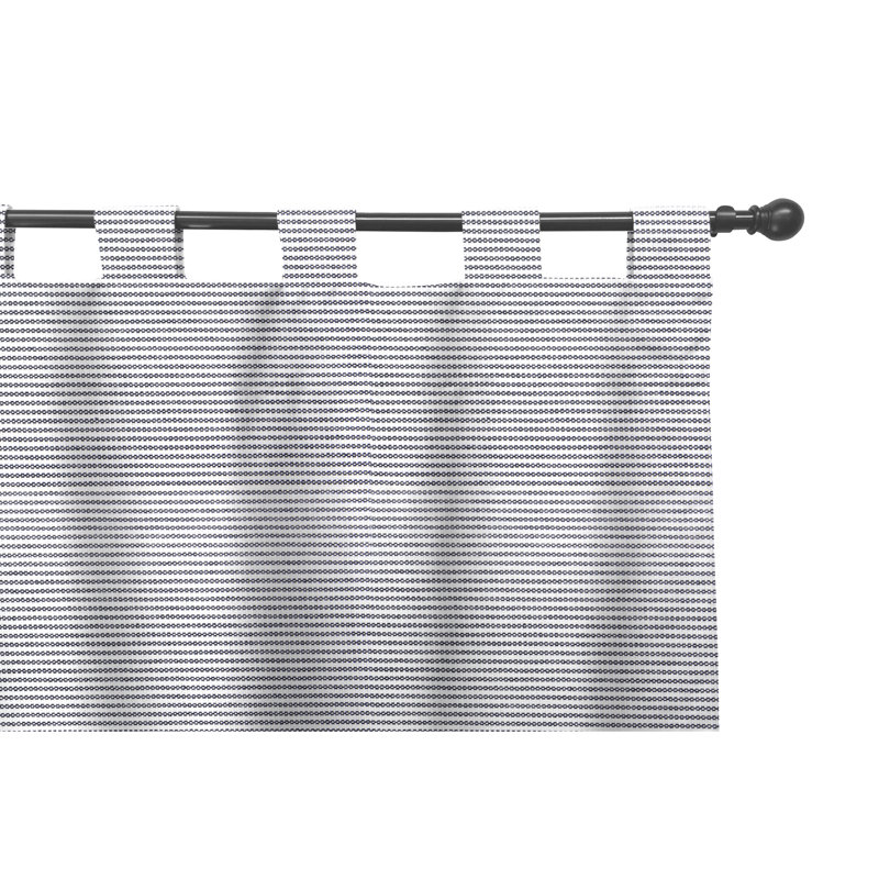 Waltham Fumo Geometric Room Darkening Tab Top Curtain Drapes