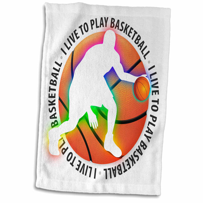 East Urban Home Moffett I Live To Play Basketball Sport Basketball