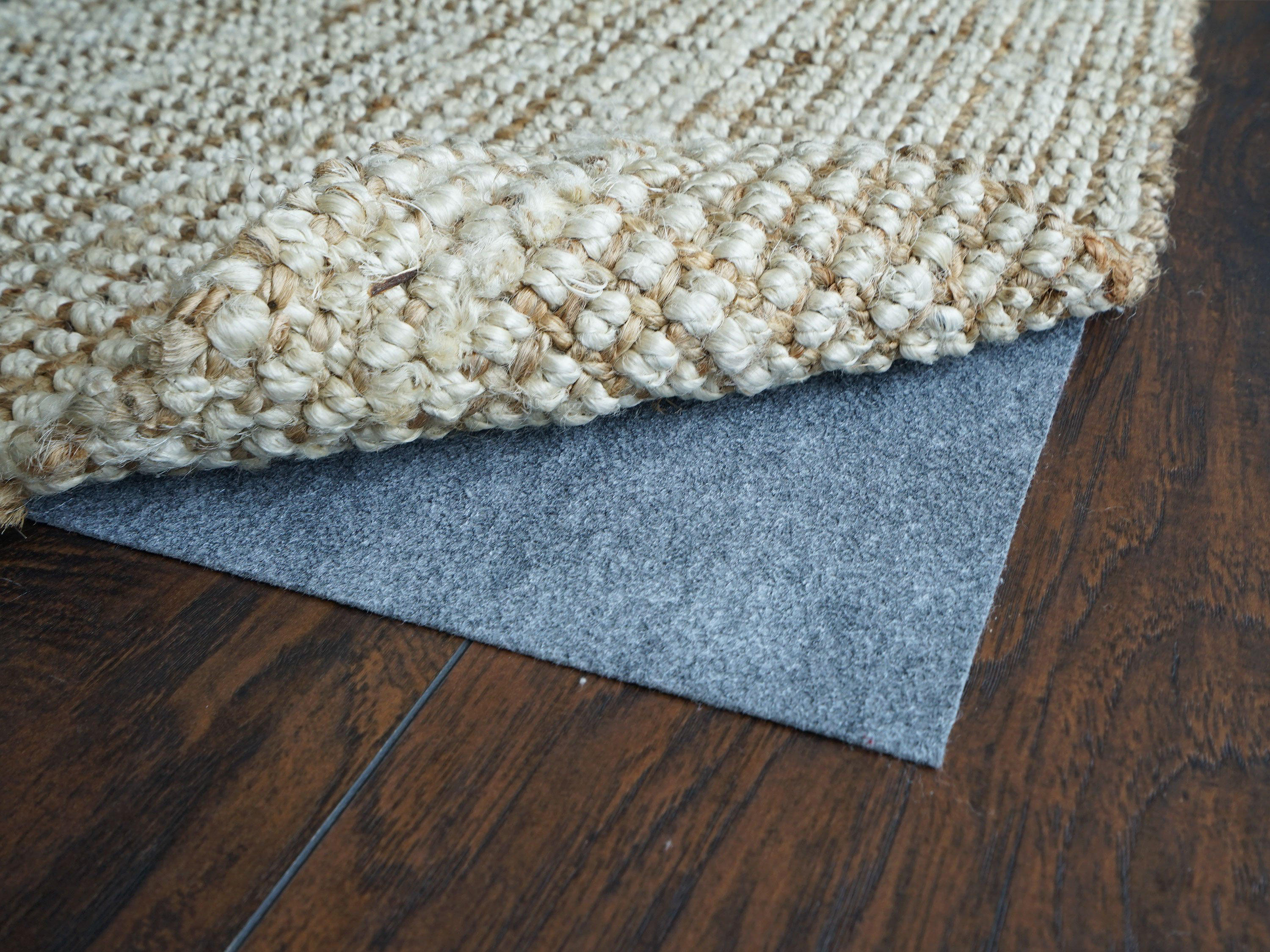 Half Inch Superior Hard Surface Felt Rug-Pad Non-slip All Size Custom Size Cut