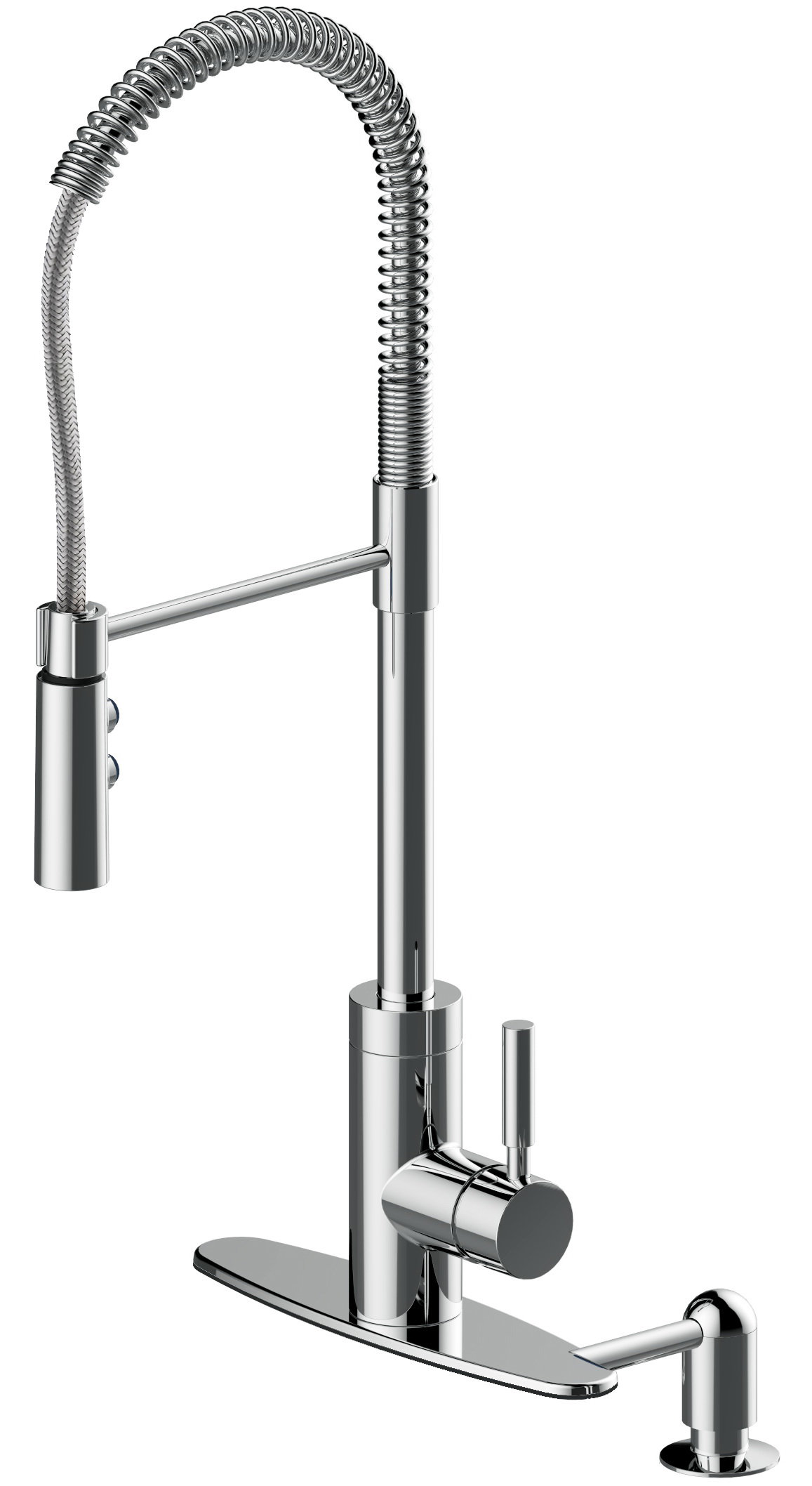 Soleil Pull Out Single Handle Kitchen Faucet Reviews Wayfair