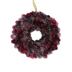 Pine Cone Artificial Christmas Wreath