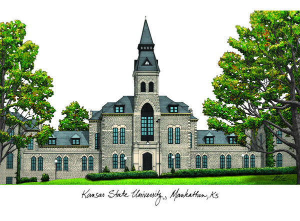NCAA Campus Images Lithograph Photographic Print by Campus Images