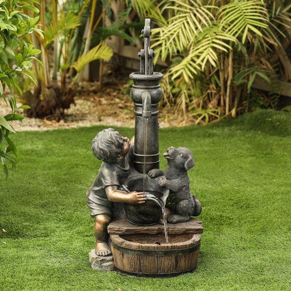 dog fountain