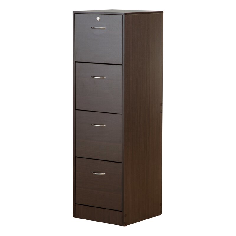 Ingleside 4 Drawer Vertical Filing Cabinet Reviews Allmodern