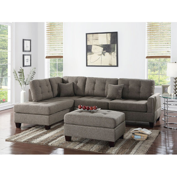 Weekend Promotions Whitner Left Hand Facing Sectional with Ottoman Amazing New Deals on