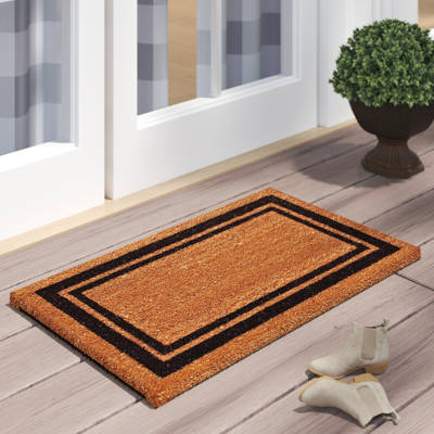The Holiday Aisle Hudak Snowman Snuggles Sassafras Switch 22 In X 10 In Non Slip Outdoor Door Mat Wayfair