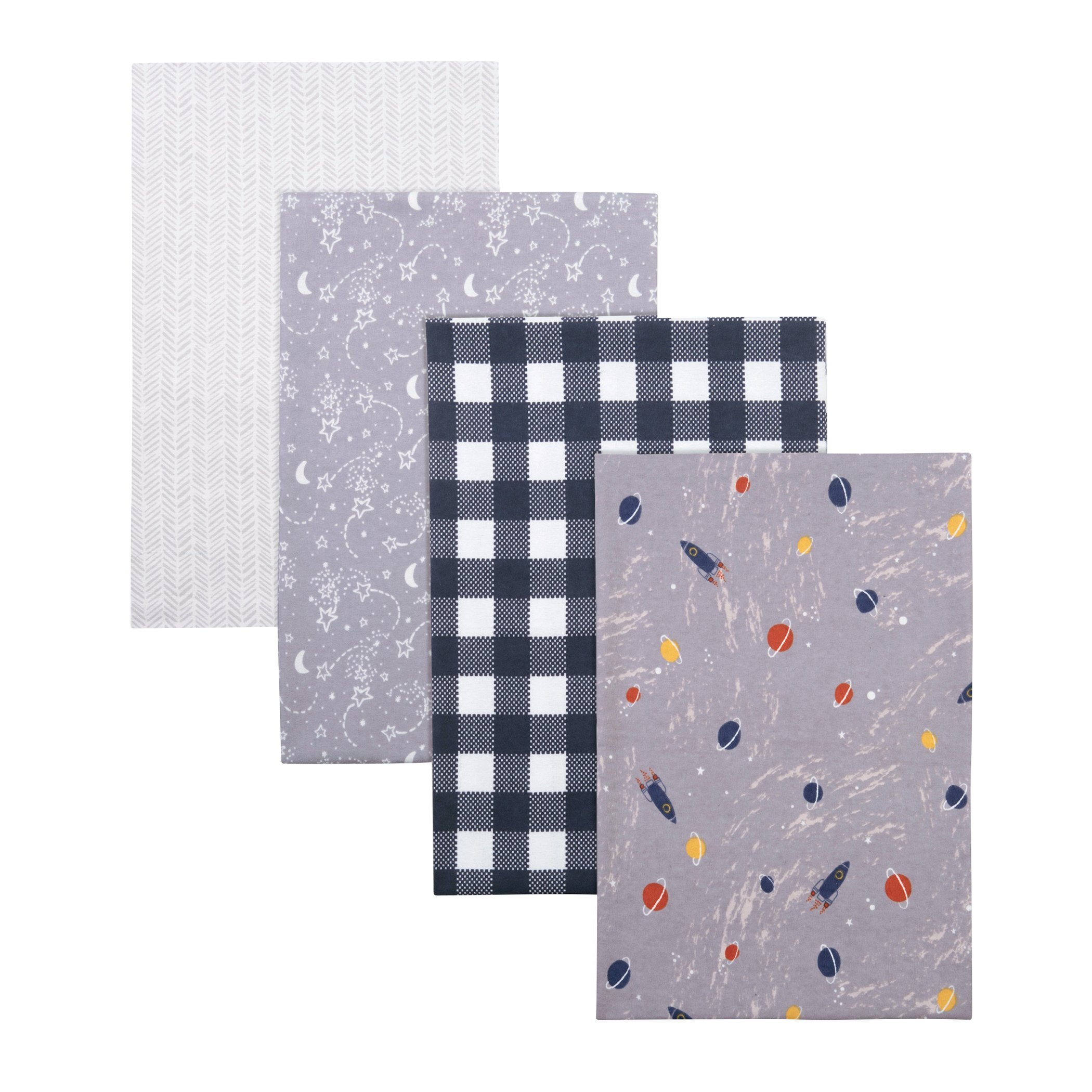 Harper Orchard Space 4 Piece Receiving Blanket Set Wayfair