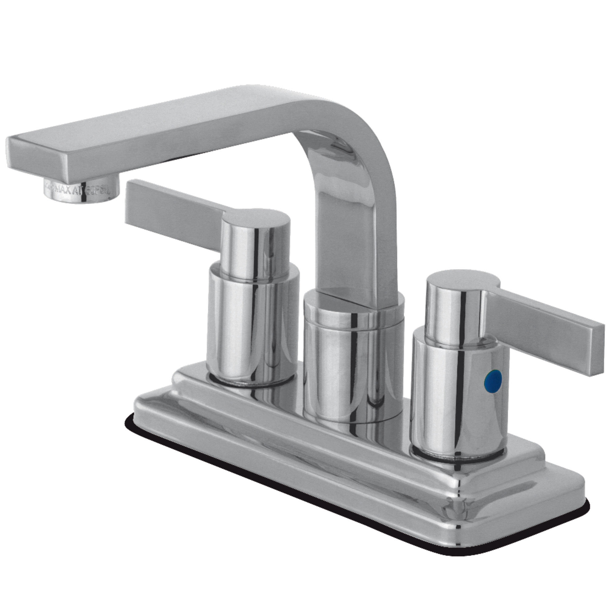 Kingston Brass Nuvofusion Centerset Bathroom Sink Faucet With Retail Push Up Wayfair