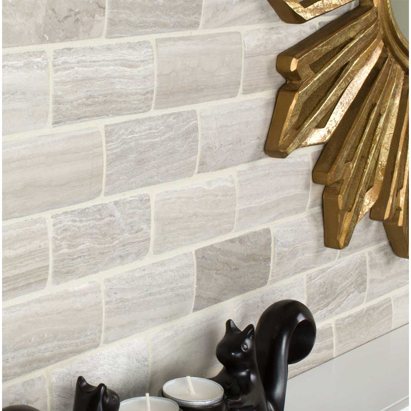 Mosaictileoutlet Brick Honed 2 X 3 Natural Stone Wood Look Tile Natural Stone Wood Look Tile