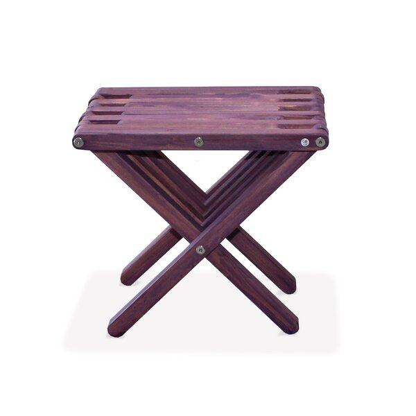 Danwood Solid Wood Side Table By Union Rustic