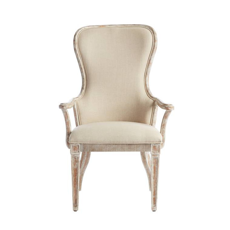 French Country linen Arm chair #frenchchair #frenchcountry #armchair