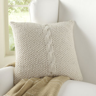sweater throw pillow