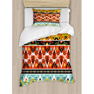 Love And Adventure Abstract Mountains Pattern With Aztec Ethnic