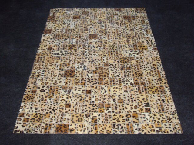 Modern Rugs Patchwork Print Cheetah Area Rug Wayfair