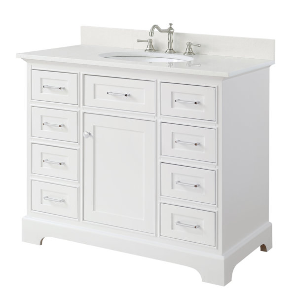 Aria 42 Single Bathroom Vanity Set by Kitchen Bath Collection