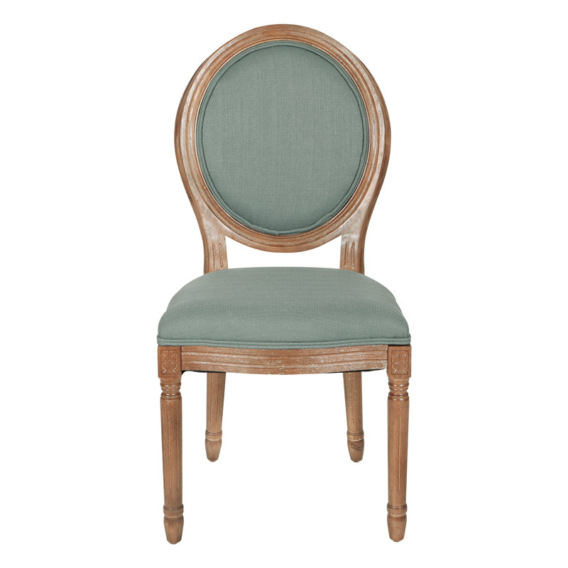Haleigh Upholstered King Louis Back Side Chair & Reviews | Birch Lane