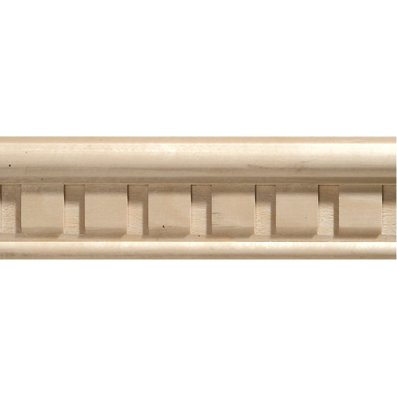 Ornamental Mouldings Hardwood Dentil Panel Moulding 2.25 ...