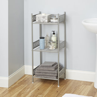 Free Standing Bathroom Shelving You Ll Love Wayfair Save