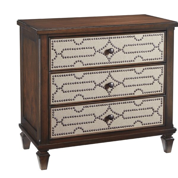 Soares 3 Drawers Bachelor Chest by Bay Isle Home