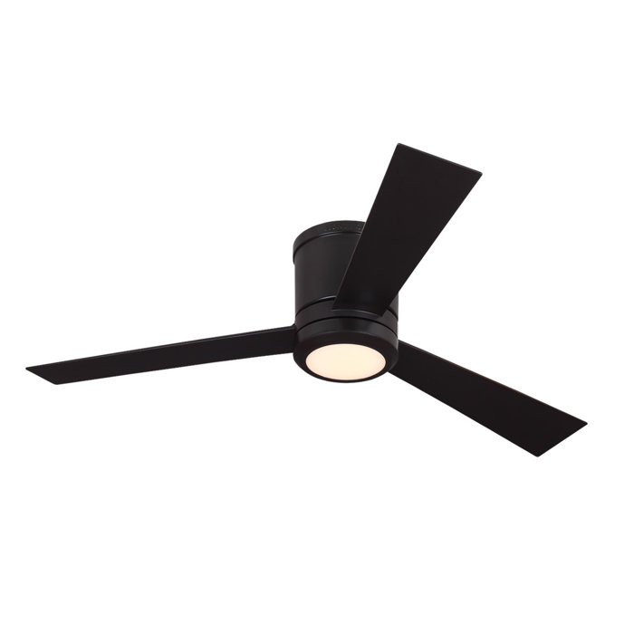 52 Nikhel 3 Blade Ceiling Fan Light Kit Included