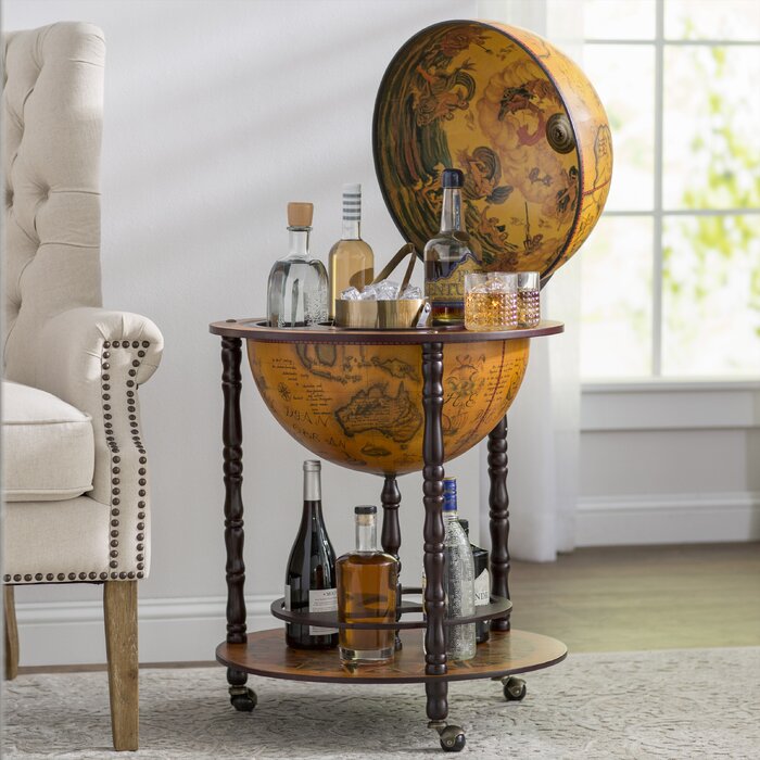 World Menagerie Globe Drinks Cabinet Floor Standard Reviews