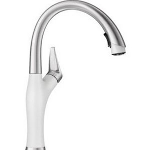 White Kitchen Faucets Pull Down white kitchen faucets you'll love | wayfair White Kitchen Faucets Pull Down white kitchen faucets you'll love | wayfair