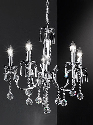 Kronleuchter 5-flammig