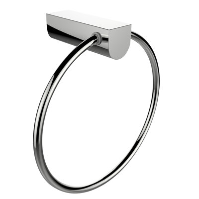 Brass Constructed Towel Ring American Imaginations