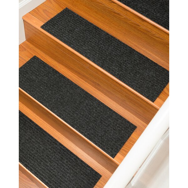 Schiffer Charcoal Stair Tread (Set of 13) by Latitude Run