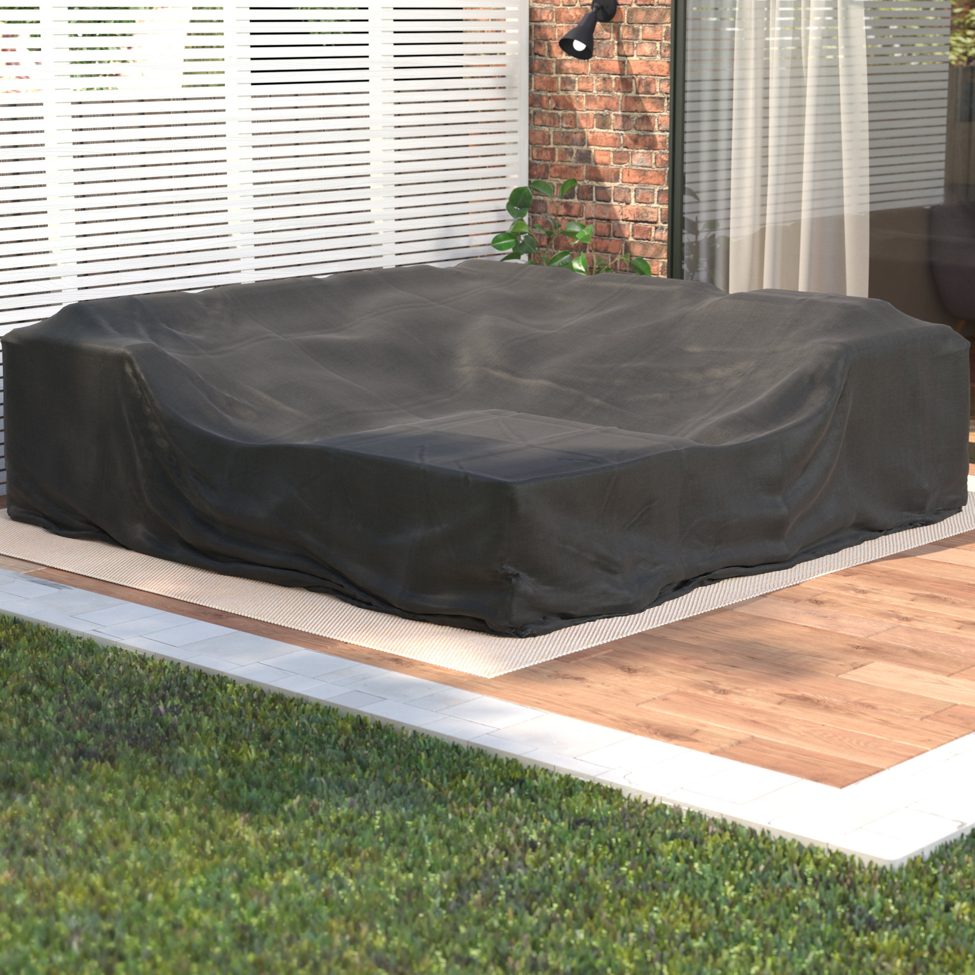Freeport Park Ultimate Square Patio Dining And Sofa Set Cover Freeport Park Ultimate Square Patio Dining And Sofa Set Cover Reviews Wayfair