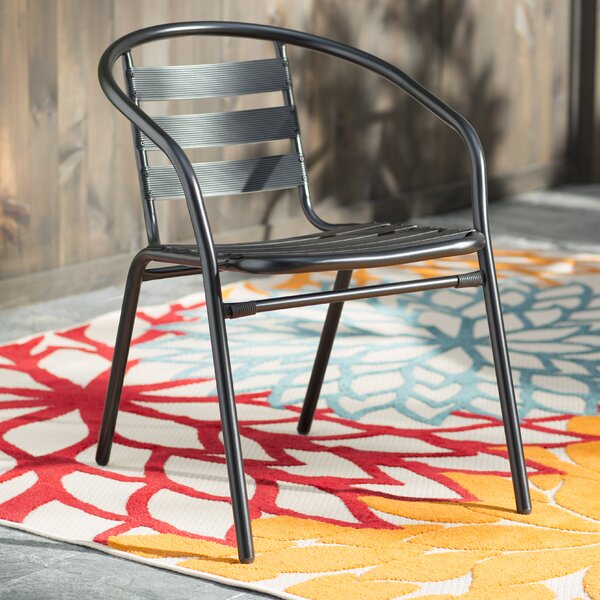 Athol Stacking Patio Dining Chair by Zipcode Design