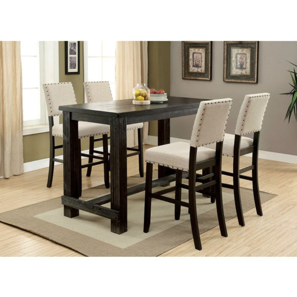 Karekin 5 Piece Dining Set by Red Barrel Studio Red Barrel Studio