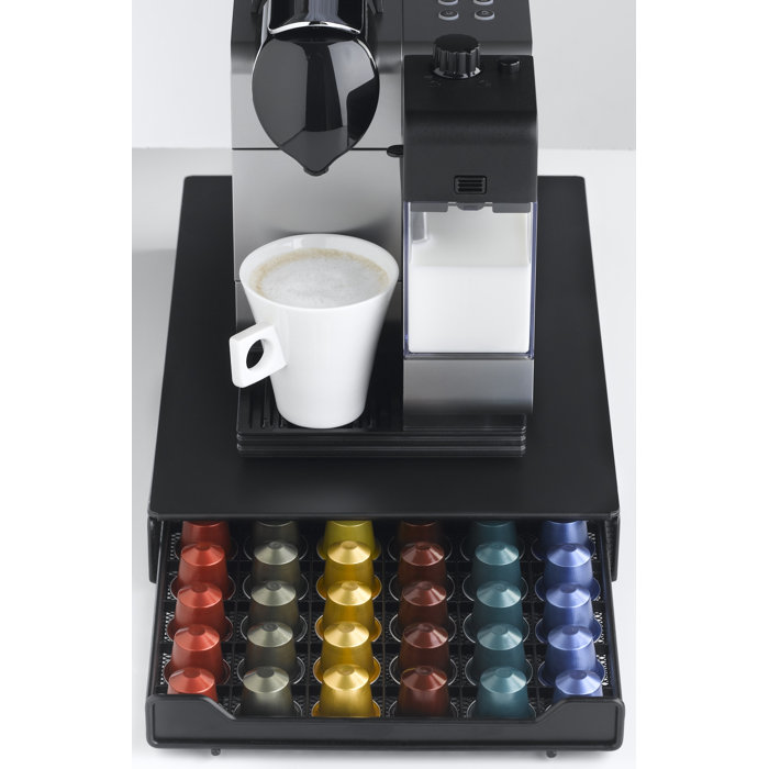 Coffee Pod Machine Drawer Nespresso 40 Capsule Storage Stand