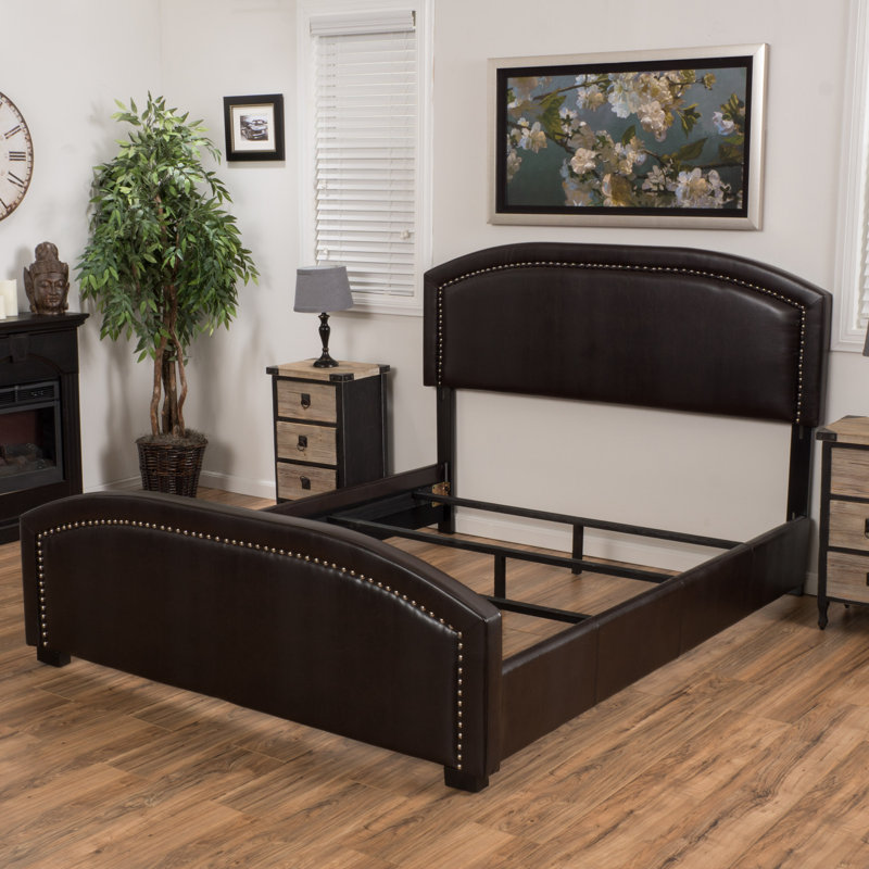 House of Hampton Paignton Upholstered Panel Bed & Reviews Wayfair