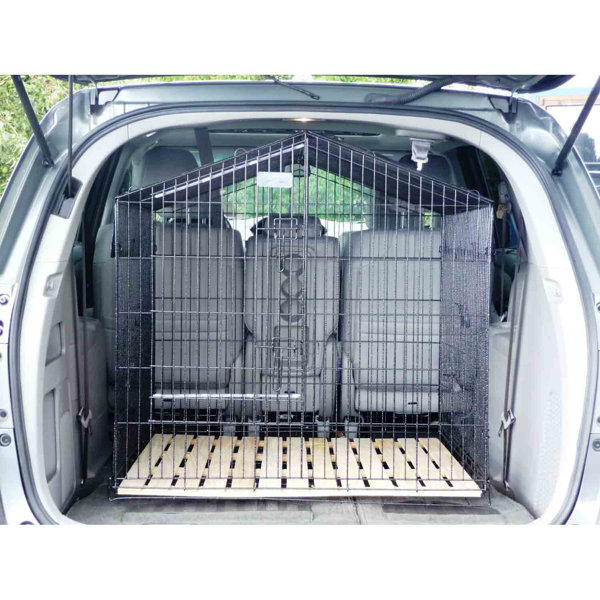 Jewett Cameron Lucky Dog Travel Steel Yard Kennel & Reviews Wayfair