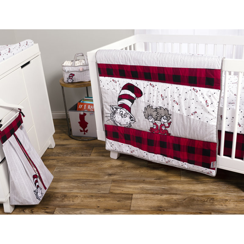 lumberjack crib bedding set