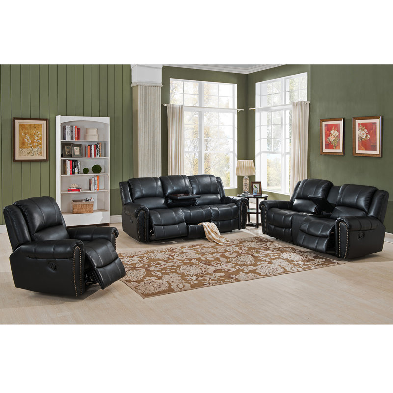 Living Room Sets Houston amax houston 3 piece leather recliner living room set | wayfair Living Room Sets Houston amax houston 3 piece leather recliner living room set | wayfair