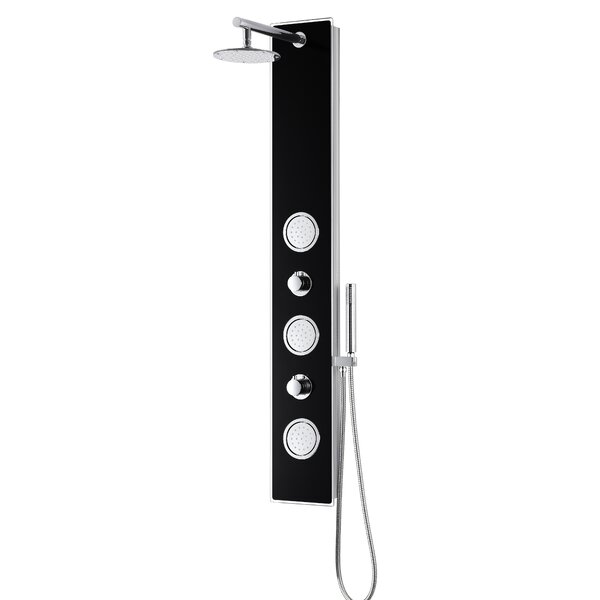 Llano Series Adjustable Shower Head Shower Panel System by ANZZI
