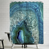 teal shower curtain sets