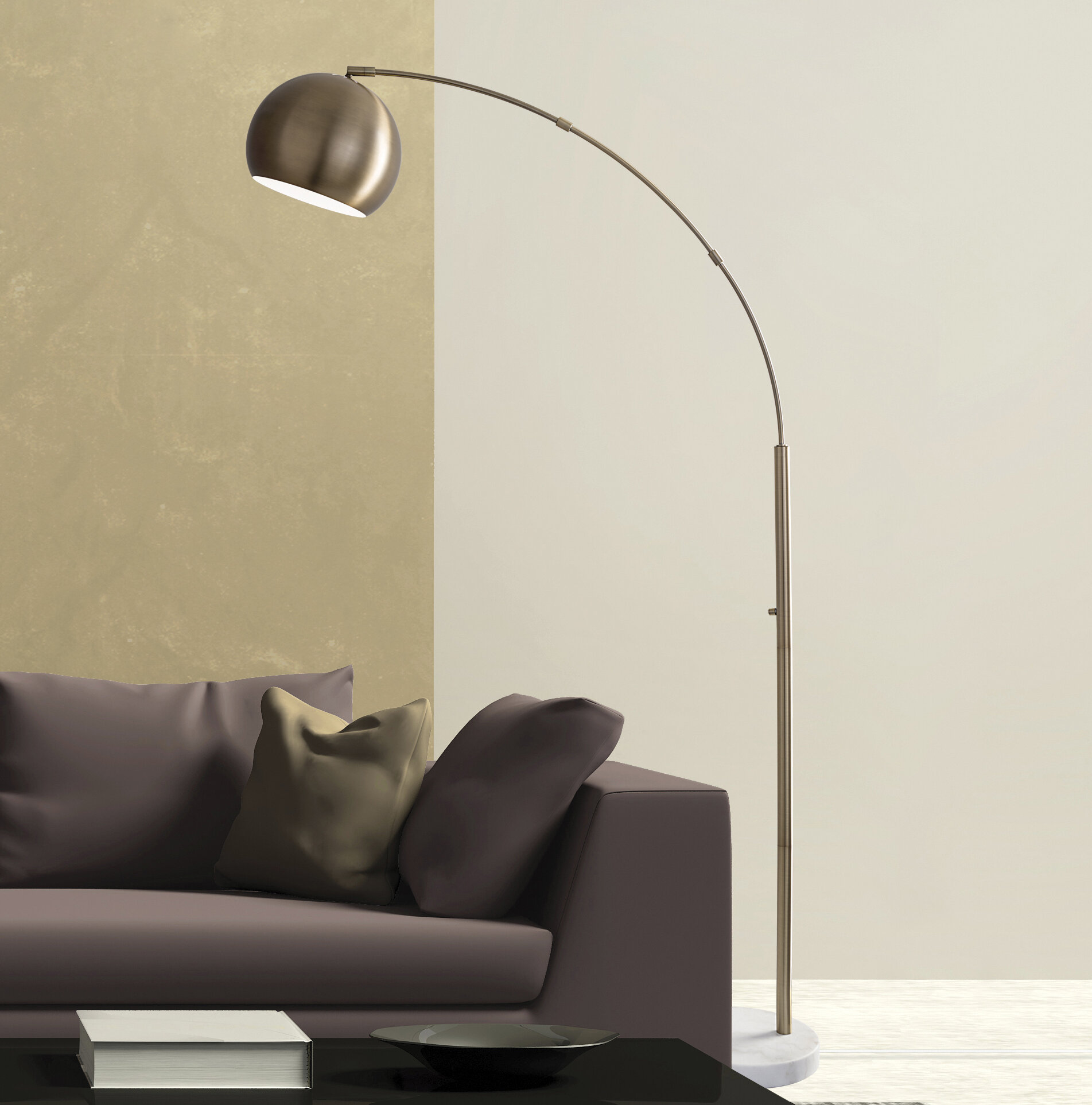 Tall Overhanging Lamp - The Arts