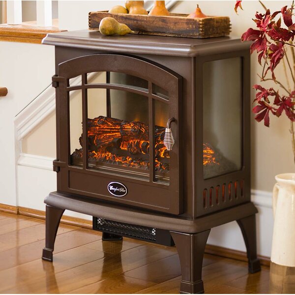 Panoramic 1000 sq. ft. Vent Free Electric Stove by Plow & Hearth