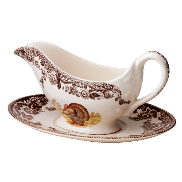 Woodland 10 oz. Gravy Boat by Spode
