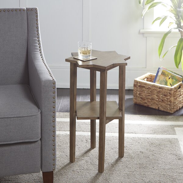 Huguenot Starburst End Table By World Menagerie