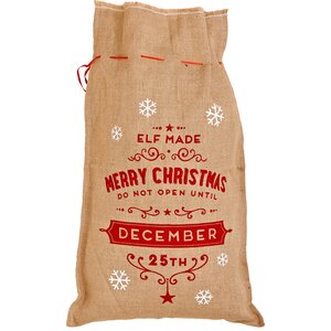 Burlap Christmas Sack