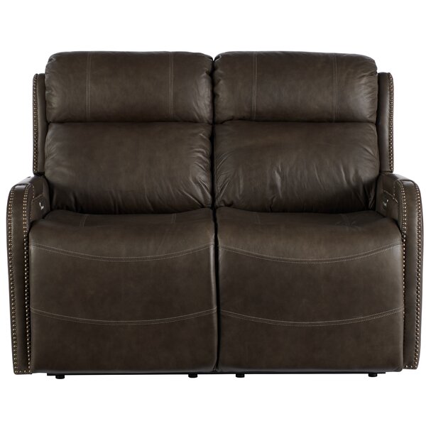 Review Dutson Leather Reclining 54