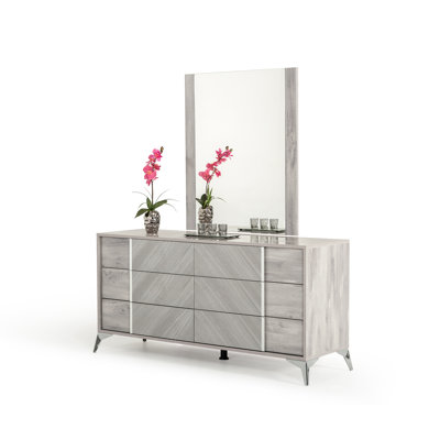 Labombard Modern 6 Drawer Double Dresser Reviews Allmodern