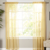 Neon Yellow Curtains Wayfair